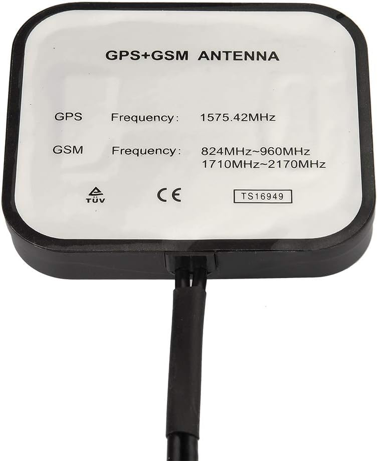 Superbat 4G 4G Vehicle GPS + LTE Magnetic Mount Combination Antenna with SMA Connector for GPS Navigation Head Unit Car
