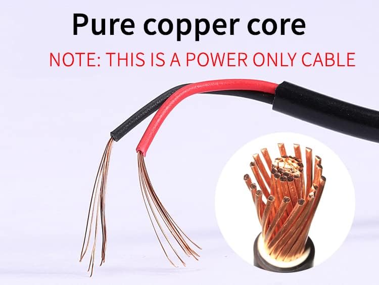 15FT 2.0 90 5pc Extra Long USB A to Micro B USB Cable Degree Right Angle Charge Cord with Wiring Clips for Car Dash Cam