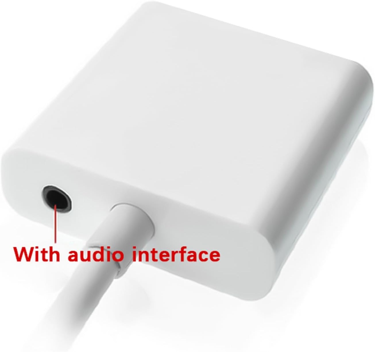TENYELE 1080P HDTV To VGA Adapter Converters Output Computer Connector Dongle For Laptop PC Monitor Projector
