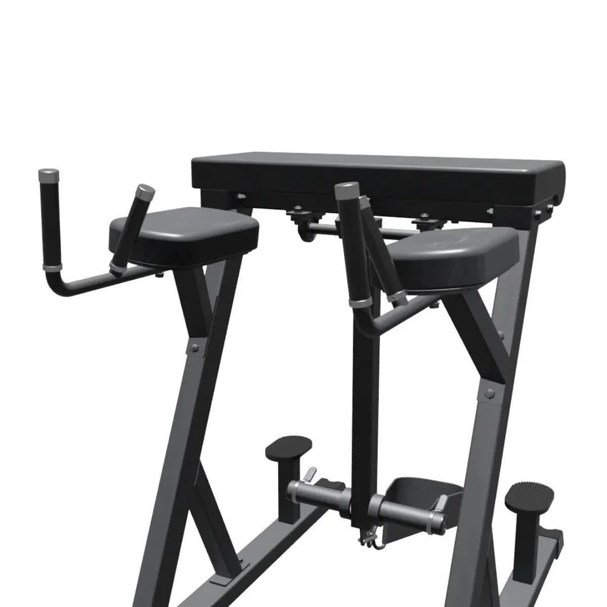 Gronk Fitness Reverse Hyperextension Machine | Plate Loaded Machine | Target Your Lower Back, Glutes and Hamstrings | Made of 11 Gauge Steel