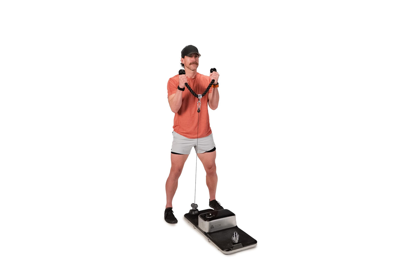 FJÖR XT Trainer - Compact Home Gym, All-in-One Fitness Station, Workout Resistance System, Strength Training Equipment, & Cable Weight Machine