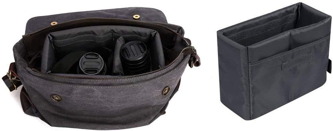 Waterproof Shockproof Foldable Camera Insert Bag - Perfect for Canon & Nikon