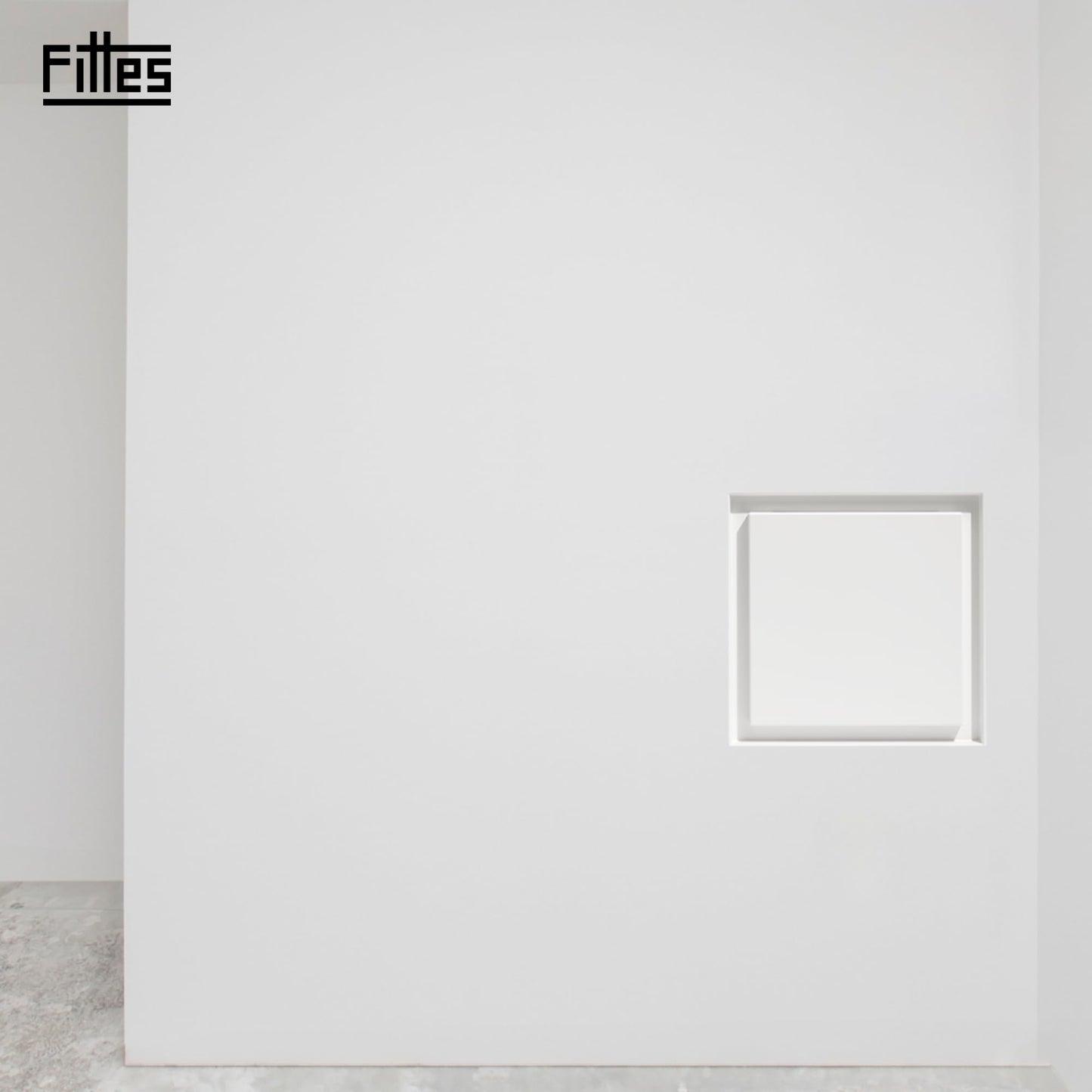 Fittes Flush Drywall Access Panel 8x8 Inch, Install Anywhere, Luxe, Plumbing Shut Off Valves, Cables, Circuit Breakers, Electrical Systems, Crawl Spaces, Storage Spaces, Attics, Ducts