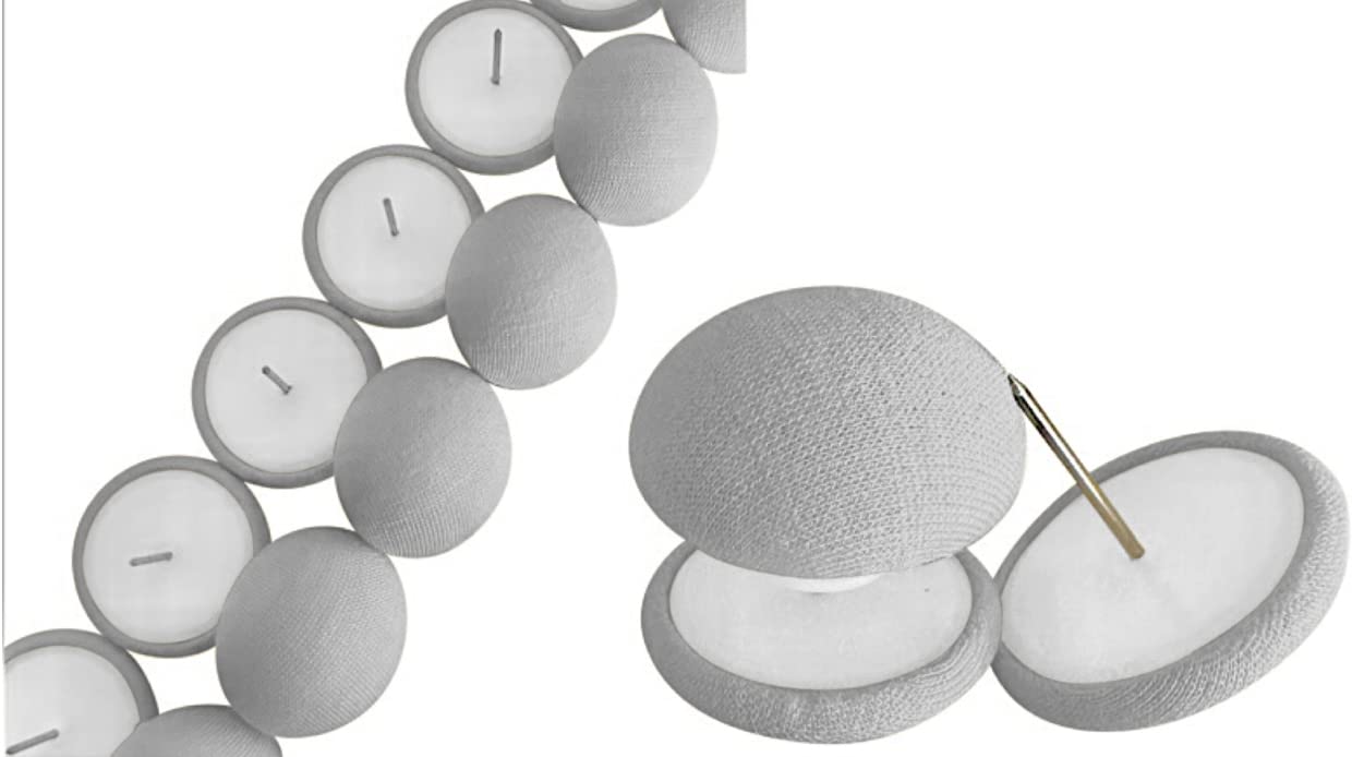 Duvetdots Gray Keyless Duvet Clips, No Key Needed. Pack of 8 Comforter Fasteners That are Safe Locking, Low Profile Egyptian Cotton Bedding Pins Holds up to 10lbs, Clamps Keeps Comforter From Shifting
