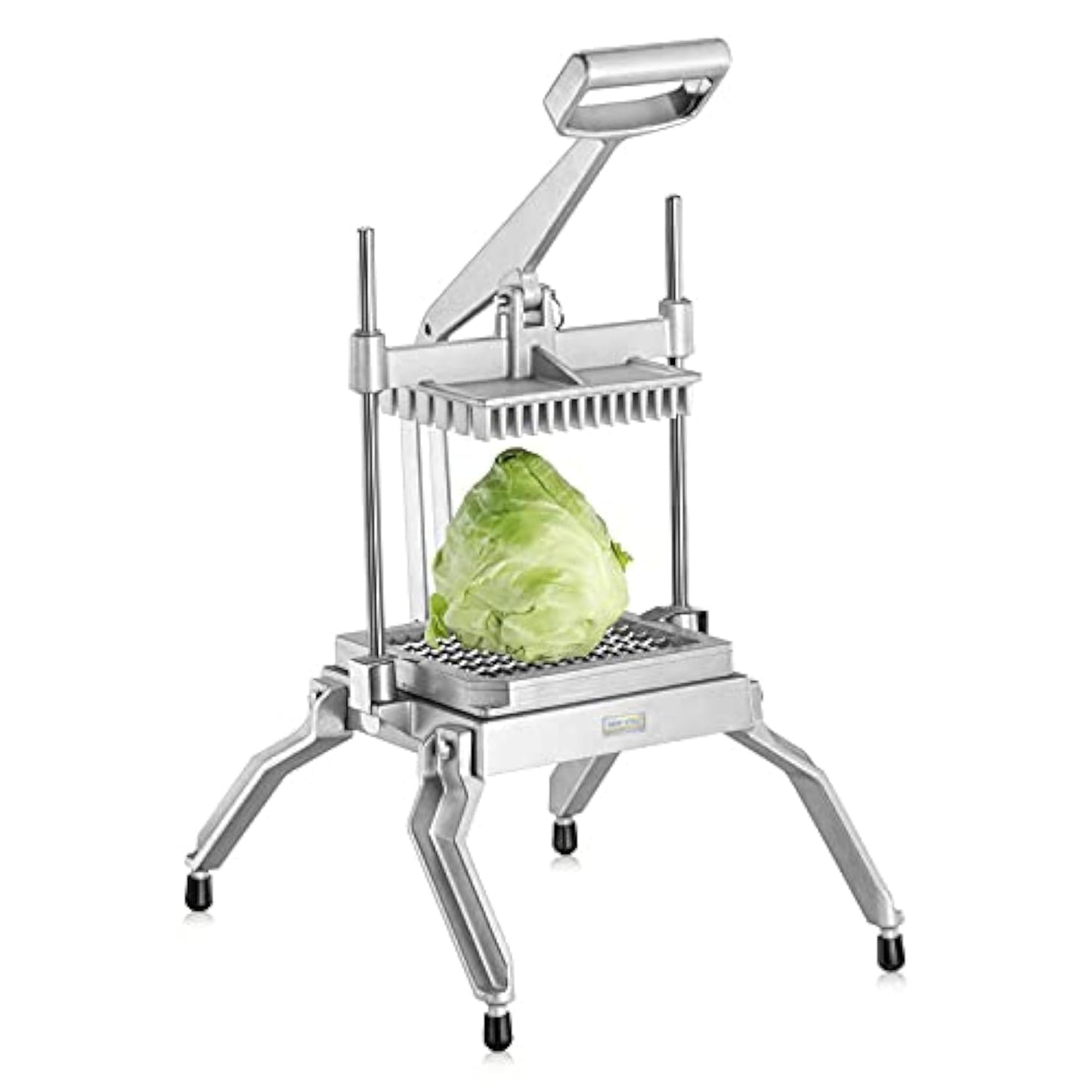 New Star Foodservice 1029055 Extra Heavy Duty Aluminum Frame Vegetable Slicer Lettuce Cutter (1/2 Inch)