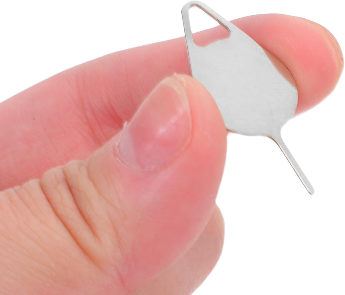 200 INOOMP Pcs Sim Card Ejector Pins Mobile Phone Card Removal Tool Stainless Steel Tray Opening Pin for Smartphone
