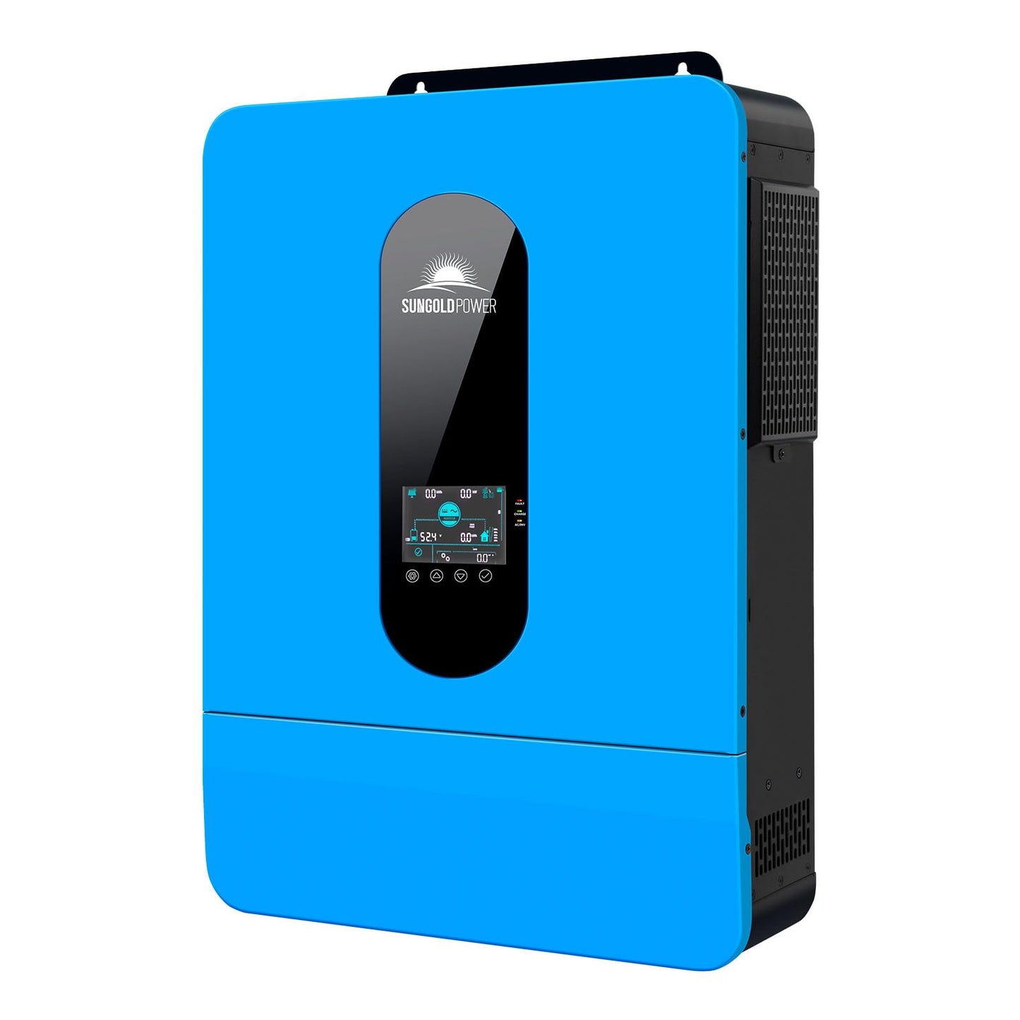 SUNGOLDPOWER 6500W 48V Solar Inverter, Split Phase,Built-in 2 MPPTs, Max 140A Battery Charging, AC Input/Output 120V/240V(settable),Pure Sine Wave Inverter(Parallel/WiFi/BMS COMM) UL1741