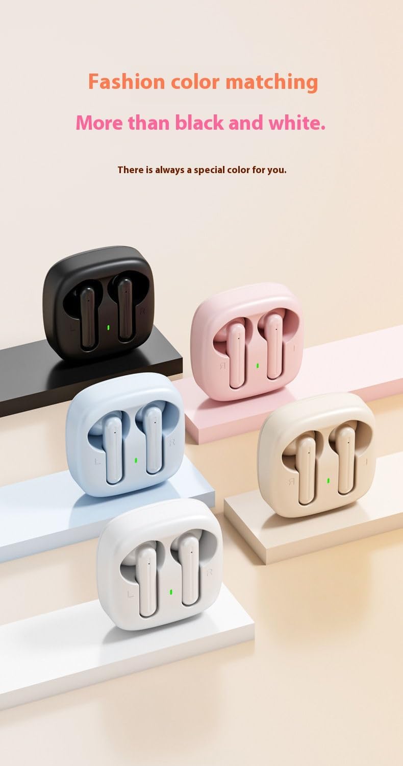 2025 5.3 20 IP7 Wireless Earbuds, Bluetooth Headphones HiFi Stereo Headphone with Hours of Playback Life in-Ear