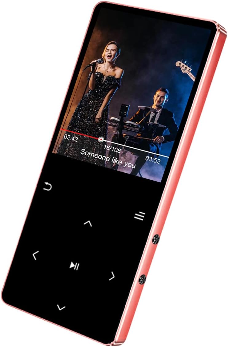 CONODO Mp3 128GB Mp3 64GB Player Bluetooth with Speaker,HiFi Sound Music Player with Bluetooth,FM Radio, Recorder