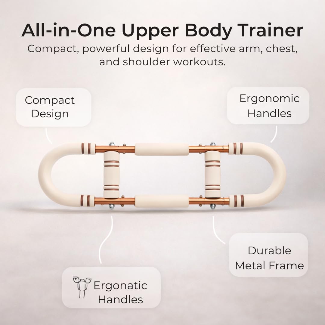 Adjustable Arm Twister 10-30lbs – Chest Expander for Ladies Home Workout – Upper Body Strength Trainer for Arms & Chest – Portable Fitness Equipment for Women