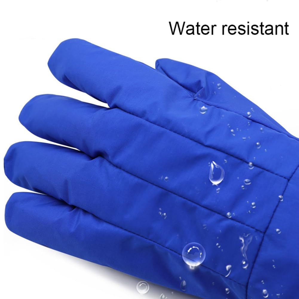 ThreeH -436℉/-260℃ Low-Temperature Gloves Liquid Nitrogen-Resistant Frost-Proof Low-Temperature Freezer Room Industrial Safety Frozen Gloves L,27inch/68cm