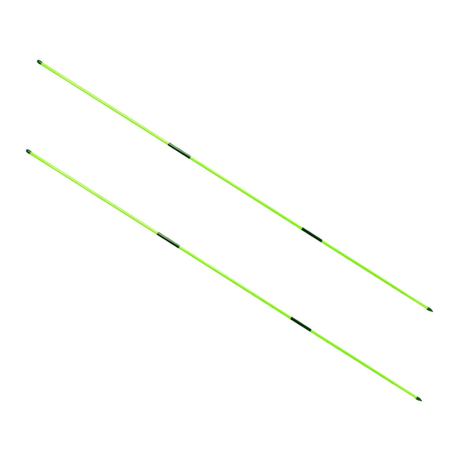 Eshan Golf Alignment Sticks 2 Pack Swing Training Aid Equipment Collapsible Trainer Practice Rods Posture Corrector in Handy Storage Tube Case for Men Women Golfer Swinging (Mint Green)
