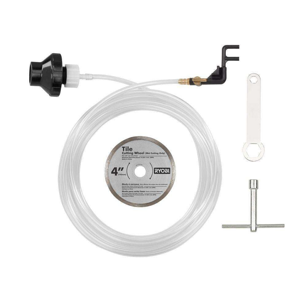 12 -AMPS 4 in. Blade Corded Wet Tile Saw