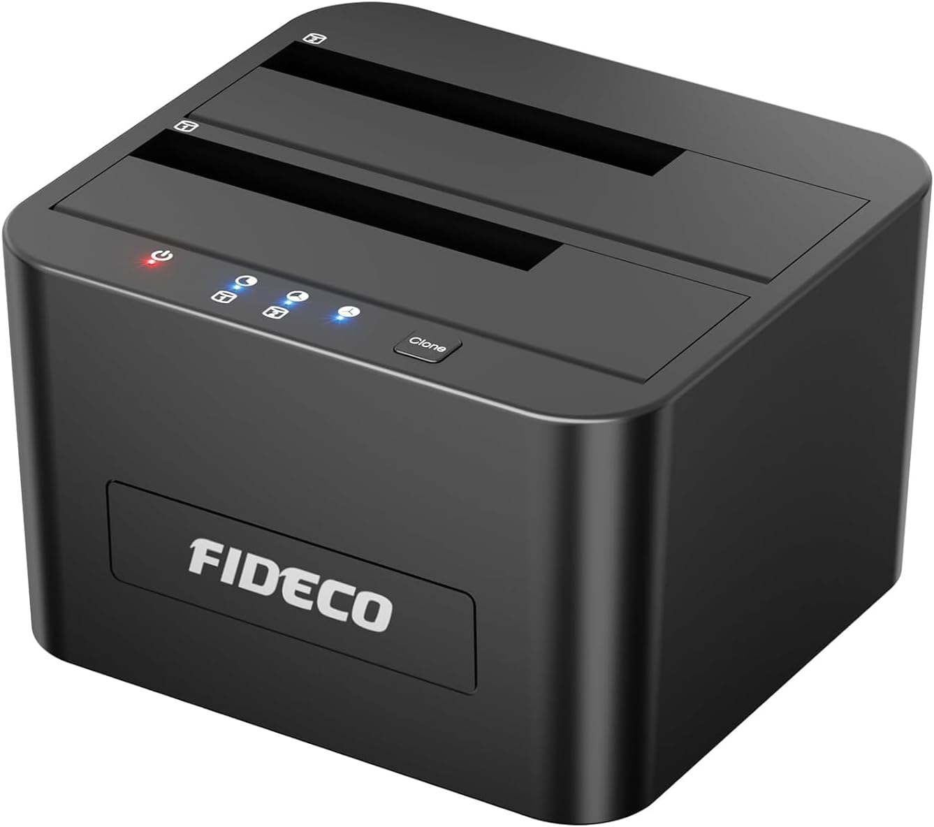 FIDECO 2.5 3.5 inch 3.0 External Hard Drive Docking Station, Hard Drive Dock for and SATA HDD SSD, HDD Docking Station