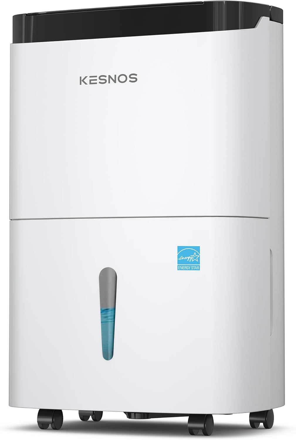 Kesnos 120 Pints 2025 Energy Star Dehumidifier for Home & Basement with Drain Hose, Ideal for Large Spaces up to 6,500 Sq. Ft., Featuring Auto Defrost & Self-Drying Function
