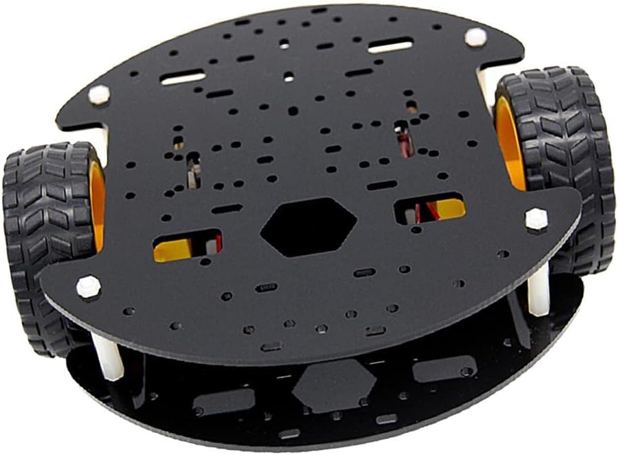 Xiaojikuaipao 2 Robot Car Chassis ??Encoder Round DIY Kit with ??Encoder