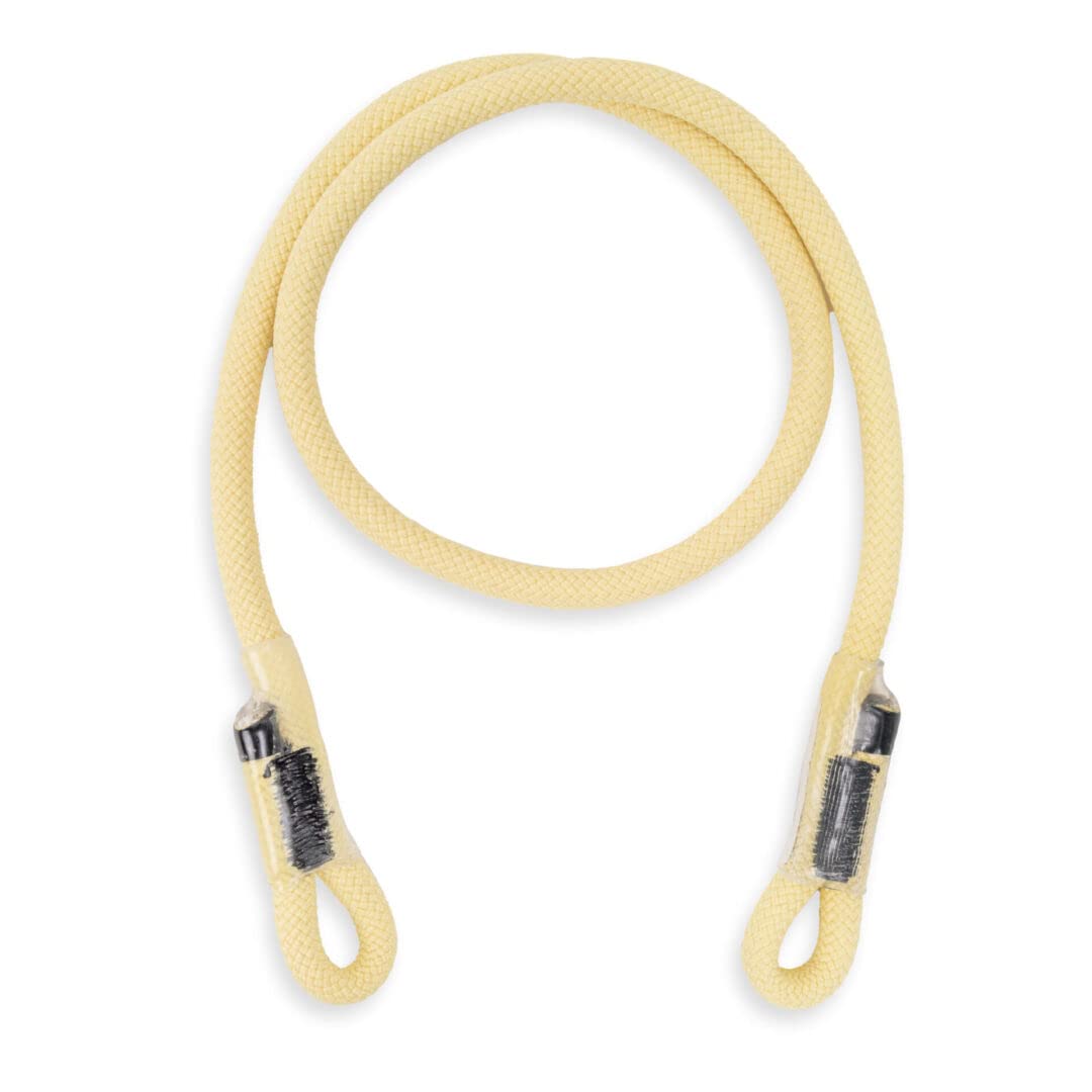 RNA RIT 8mm Professional Arborist Climbing Rope - Heat-Resistant Double Eye Spliced Cord, 24.1kN Breaking Strength, ANSI Z133 Certified, CNC Sewn Aramid Sheath Construction - 30 Inches