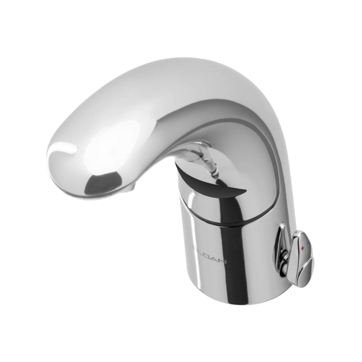Sloan Optima EAF-100-ISM Sensor Activated Touch-Free Faucet, Commercial Grade with Mounting Hardware - 1.5 GPM Hardwired-Powered Deck-Mounted Mid Body, Polished Chrome Finish, 3335004