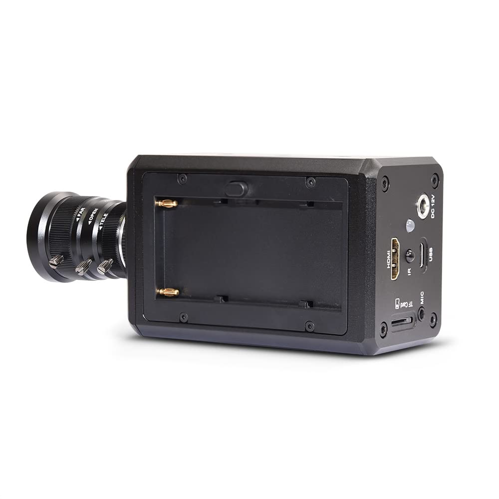 MOKOSE 4K Digital Camera 3" Screen 3840 * 2160/30FPS HDMI 1080P USB Webcam Support NP-F980 F970 F960 External Battery and 3.5MM Microphone with 5-12mm Manual Zoom Lens