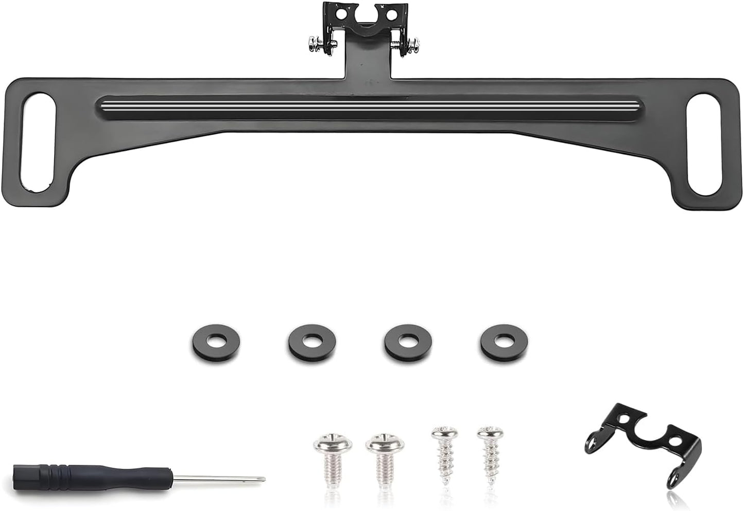 Viemior Universal Car Rear View Camera License Plate Bracket, Premium Backup Camera License Plate Dash Cam Mirror Cam