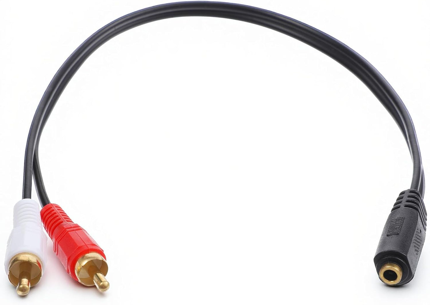 Jxiwfvl 1/4 1/4 6.35mm (37cm/14.6inch) RCA to Female, RCA to Adapter Cable, Headphone Jack Female for Headphones