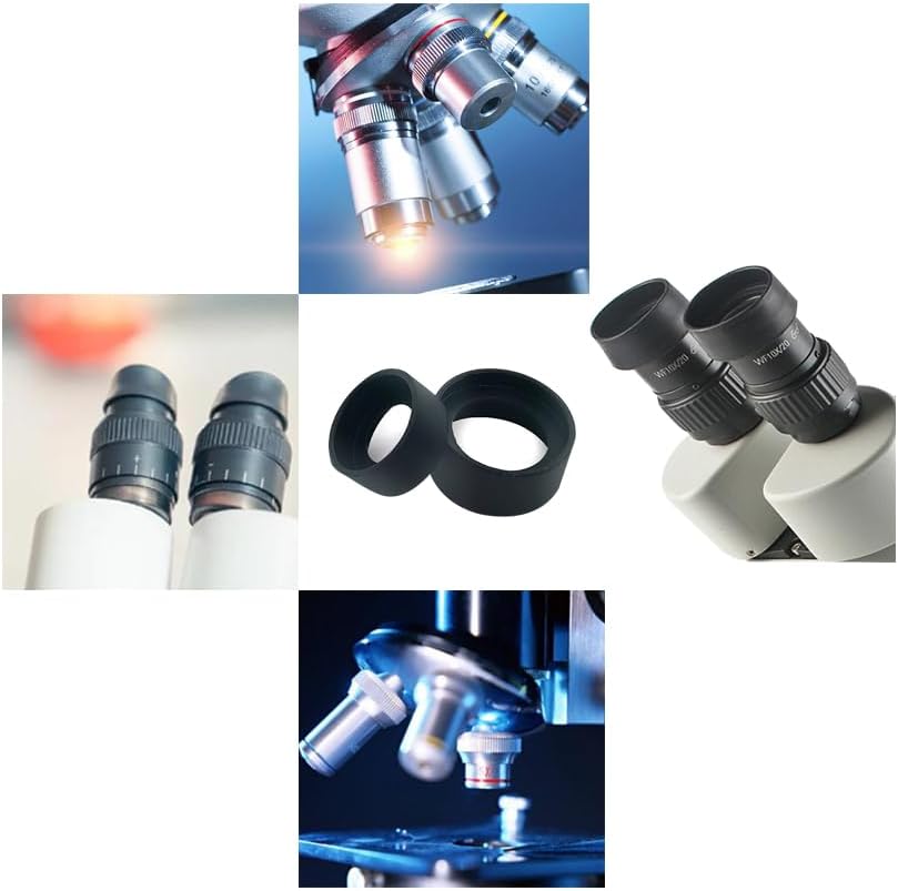 SKYPRO 2PCS 26mm Aperture Shiel for Microscope Telescope Eyepiece Eye Piece Rubber Eye Cups