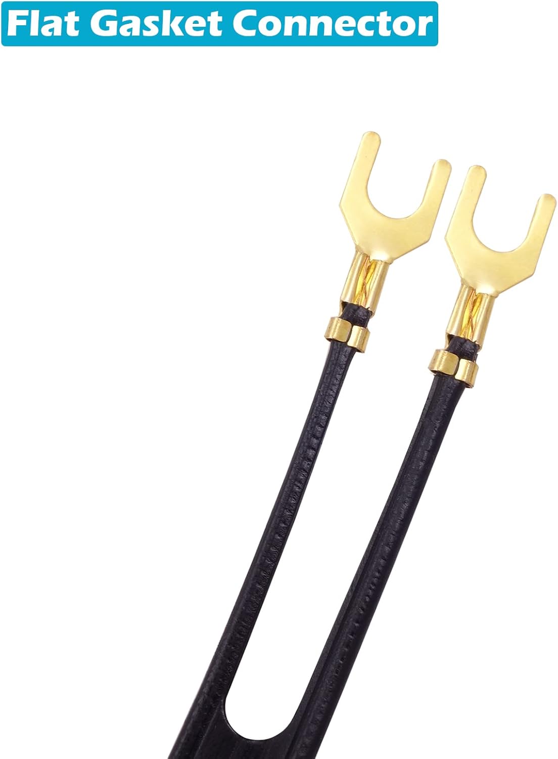 Fancasee 2-Pack 75 300 Gold Plated Ohm to Ohm UHF/VHF/FM Matching Transformer Converter Adapter with F Type Female Plug