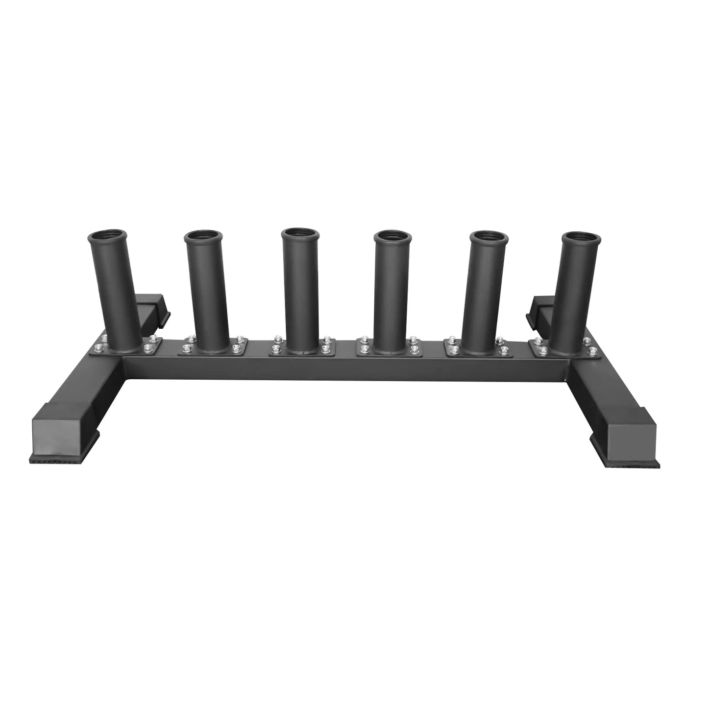 Luwint Freestanding Barbell Holder, Floor Stand Vertical 6 Bar Storage Rack for 2'' Olympic Bars
