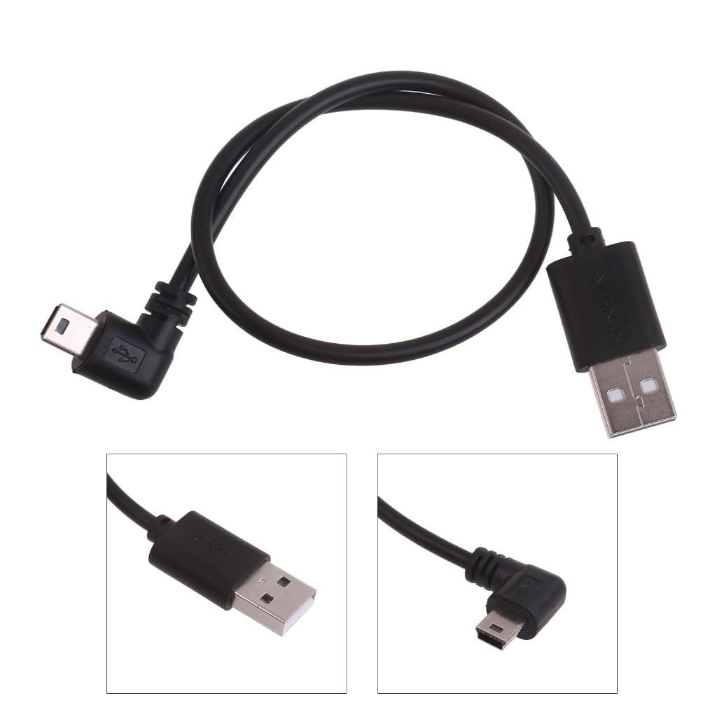 Shinycome USB2.0 5Pin MP3 Mini USB Cable Male to MiniUSB Male Converter Adapter for Player