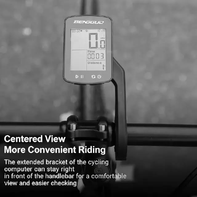 LONLEEYU 22-33MM Bike Computer Mount, Cycling Out Front Bike Mount Designed for All Cycling Computer, Garmin Edge GPS