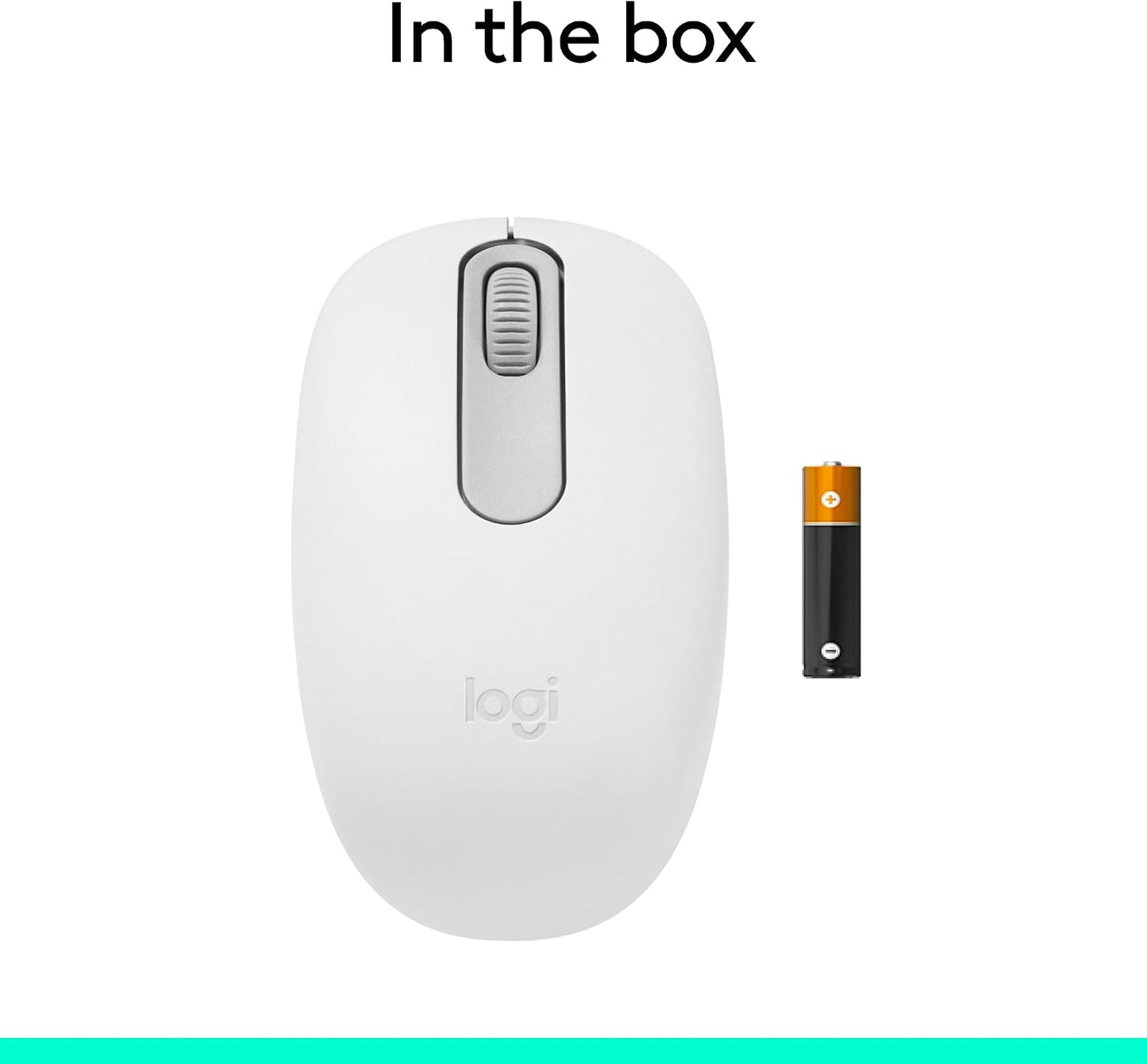 Logitech M196 12-Month Bluetooth Wireless Mouse, Compact and Portable Mouse for Laptops, Tablets and More, Battery