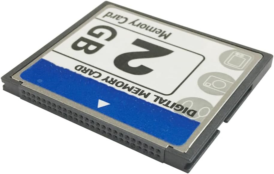 LILIWELL 2GB 2gb New CF Memory Card Type I Digital Camera Memory Card