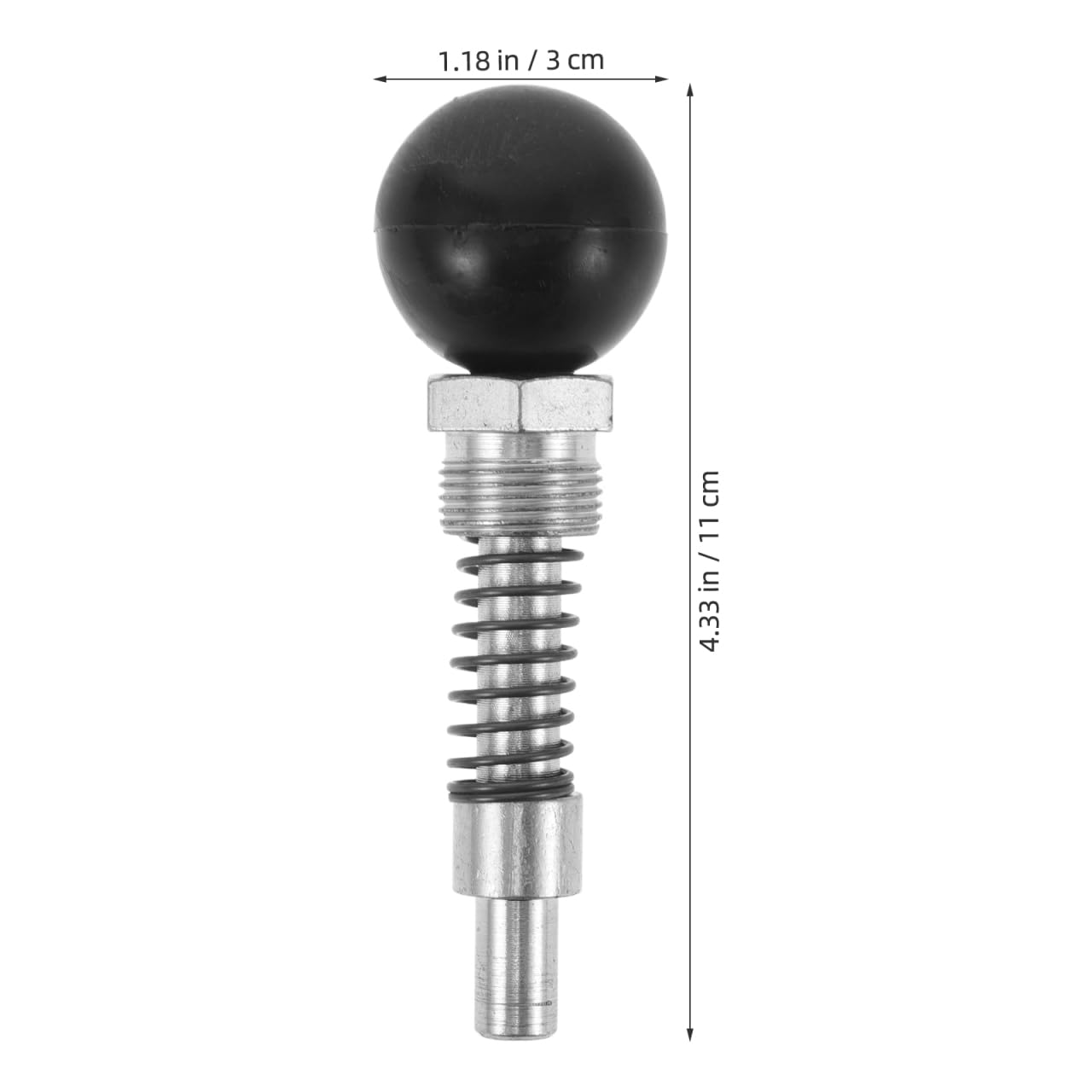 Mikikit Fitness Equipment Pull Pin Spring Knob Replacement for Exercise Machines Adjustable Latch Handle for Home Gym Weight Bench Smooth Operation