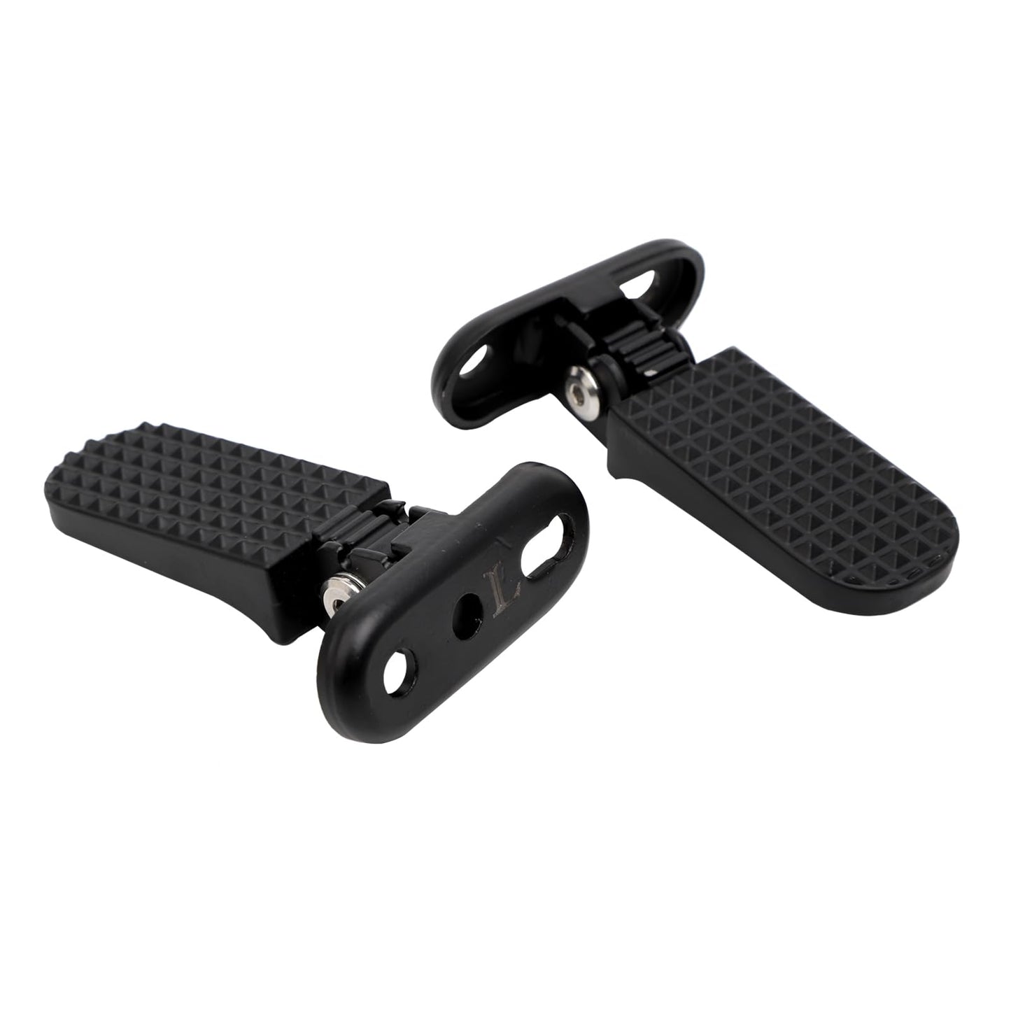 Mokuo Scooter Footpegs E-bike Footpeg in Aluminum Alloy, Lenght 12cm/4.7",Compatible with Scooter Mopeds E-Bike Mini Bikes,Installation Hole Spacing: 4-5cm