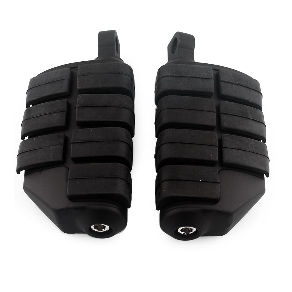 Motorcycle Highway Pegs Passenger Footpegs Male Mount Foot Rest Pedal Compatible with Harley Davidson Touring Street Glide Road King Road Electra Glide Sportster Dyna Softail