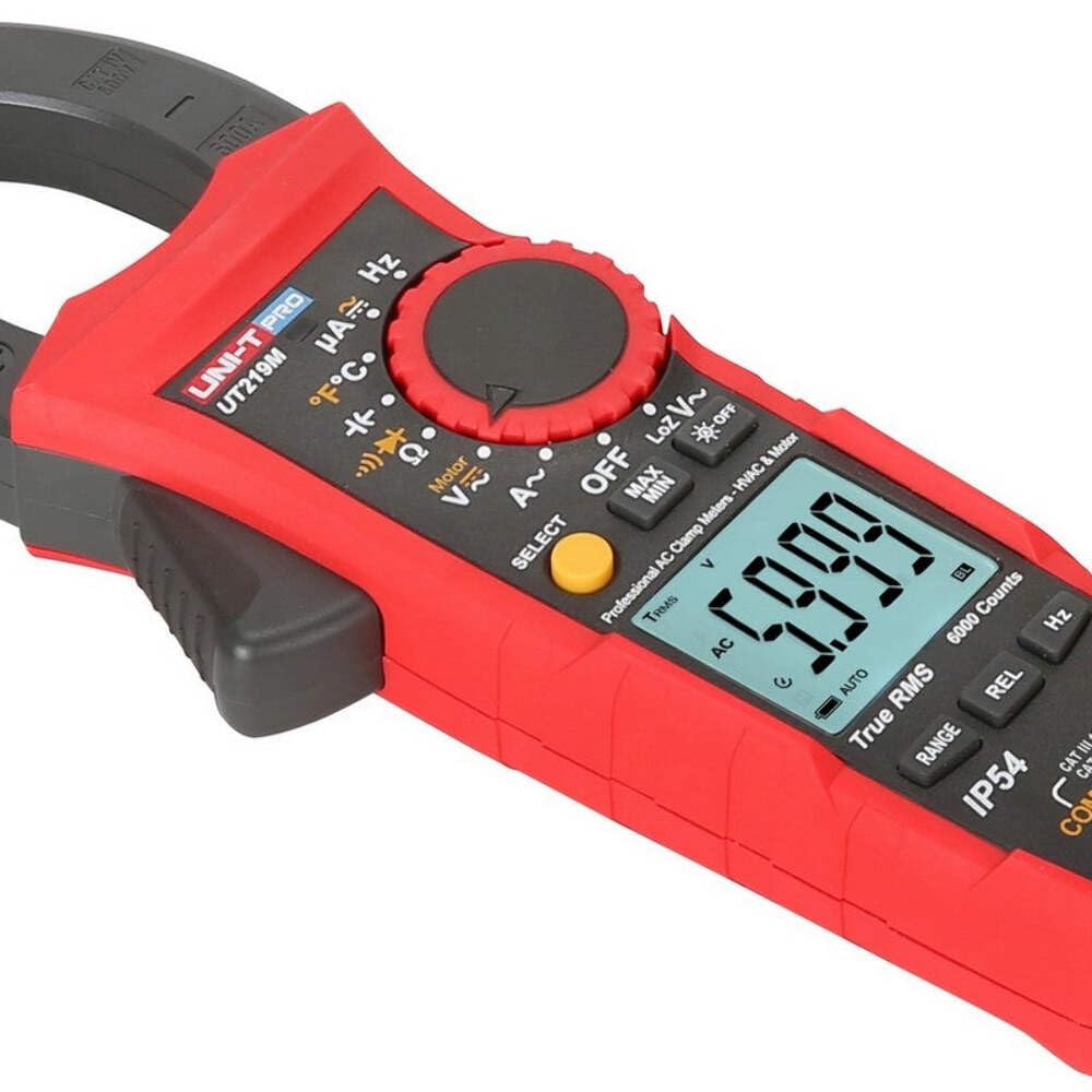 UNI-T UT219M Professional Digital Pliers Gauge Portable Digital Pliers Meter True RMS IP54 Waterproof Voltage Current Measure