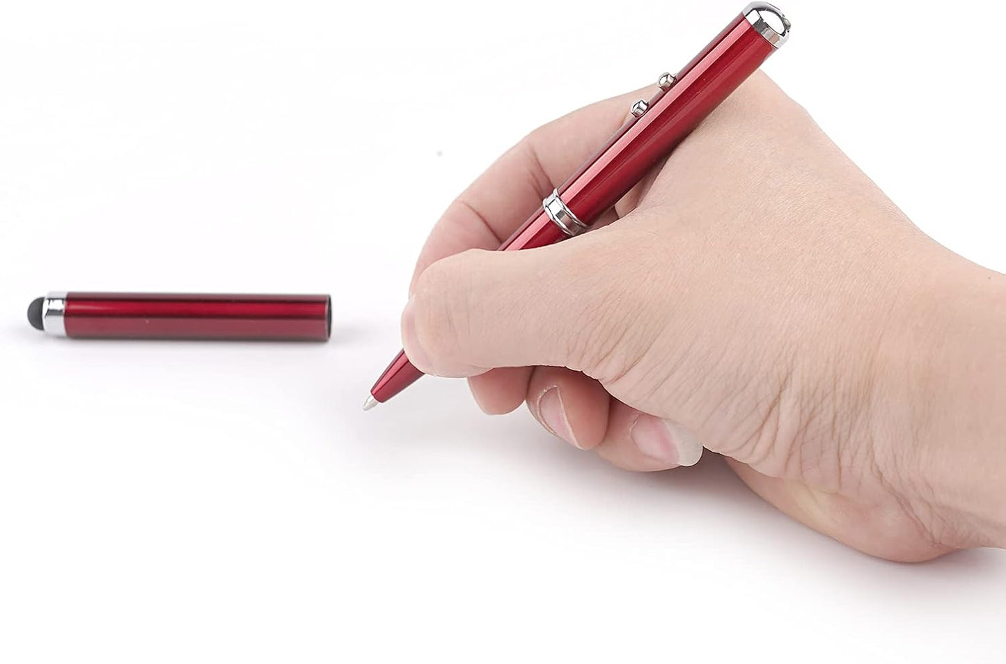 AIYIBEN (2 Metal Multi-Function Pen, Touch Screen Stylus, Flashlight with White Light, Creative Christmas and Birthday