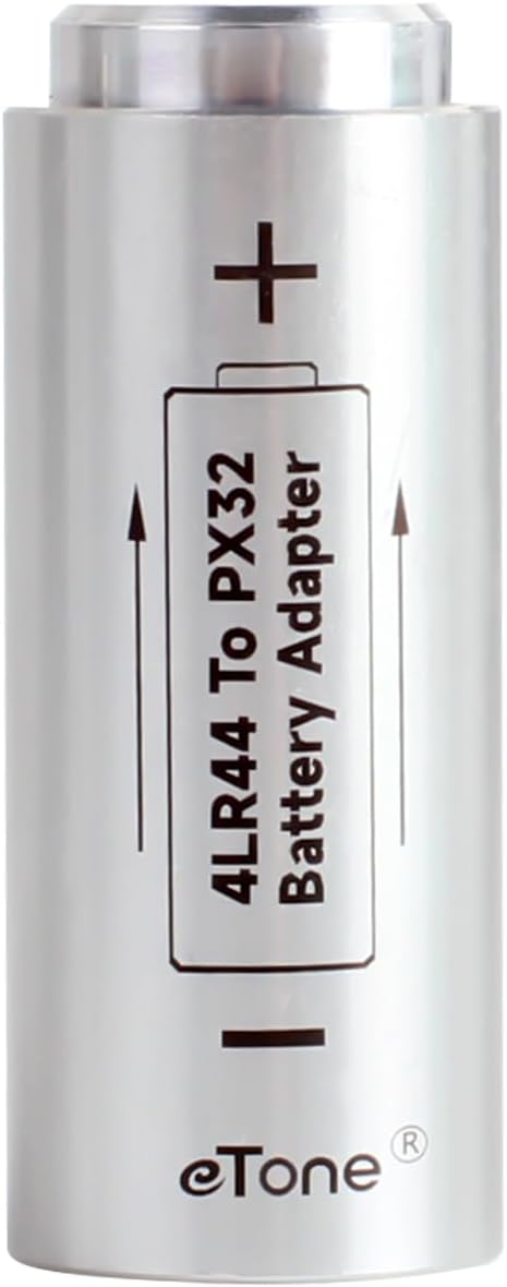 eTone 4LR44 PX32 HM-4N 35.1pc Battery Adapter to for Antique Camera Yashica Electro Battery Adapter, Battery is not