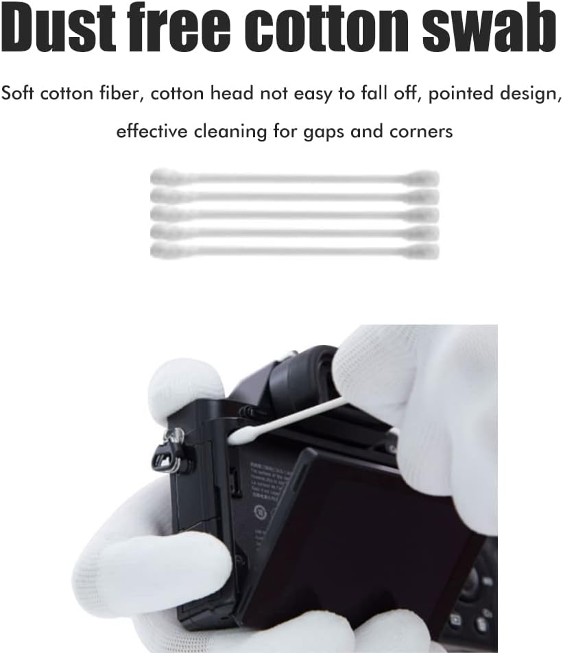 Generic Camera Cleaning Kit with Professional Tools for Lens Digital Accessories Cleaning Suitable for Photography