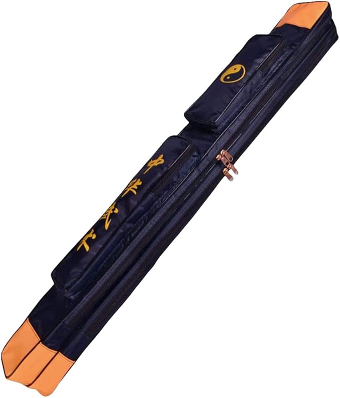 Sword Carrying Case - Waterproof Chinese Kung Fu Taichi Martial Arts Double Layer Carrying Shoulder Bag