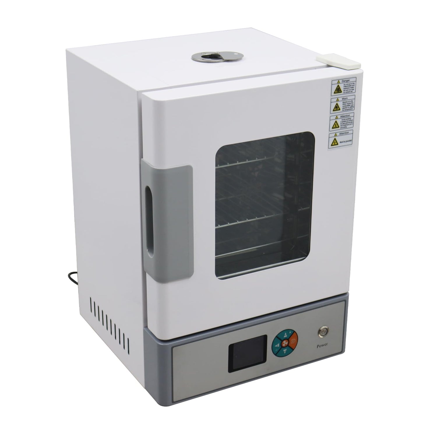 THUXEON 110V Digital Forced Air Convection Drying Oven, Intelligent Temperature Control, Three-Speed Control Fan, 0.6KW Power Electric Blast Drying Oven for Industrial/Research Institutes