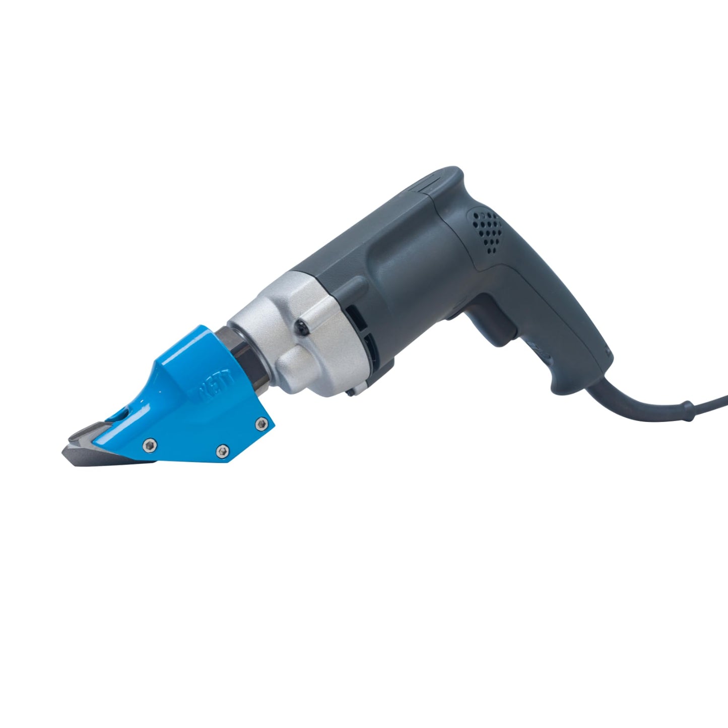 Kett KD-440 14-Gauge Double Cut Shear, 2500 RPM, A-2 steel blades, Metal Cutter Tool, Electric Shear, For Metal Fabricators, Automotive, HVAC