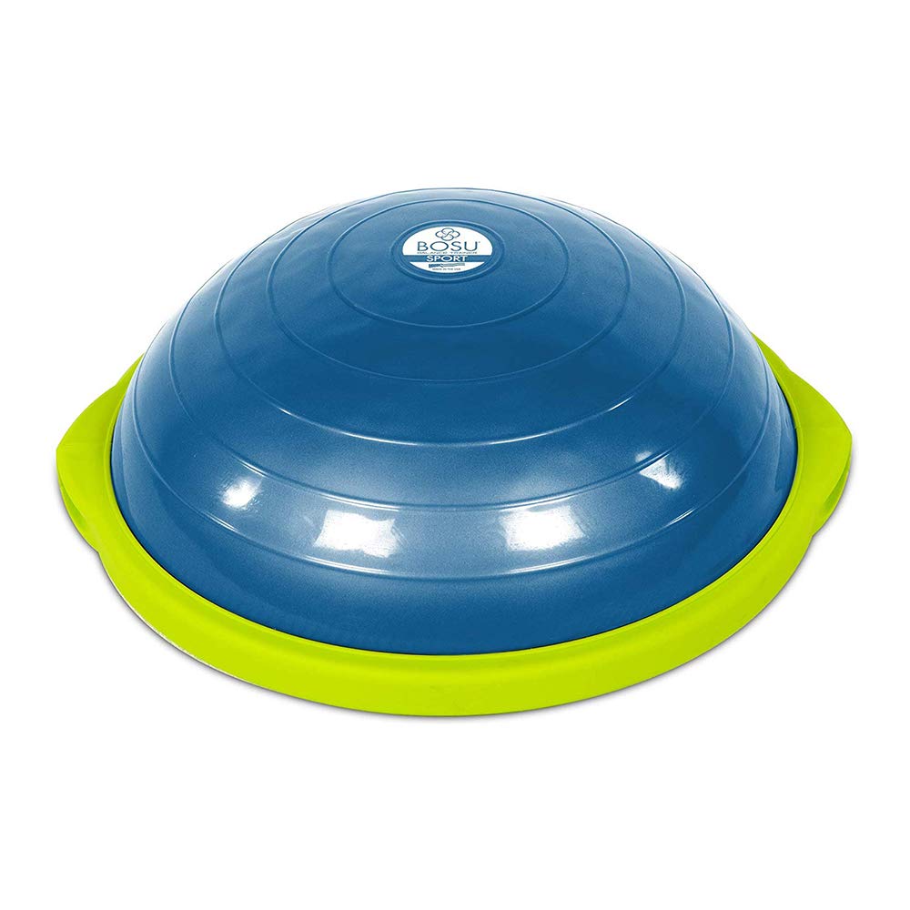 Bosu 72-15850 Home Gym Equipment The Original Balance Trainer 22in Diameter, Blue and Green