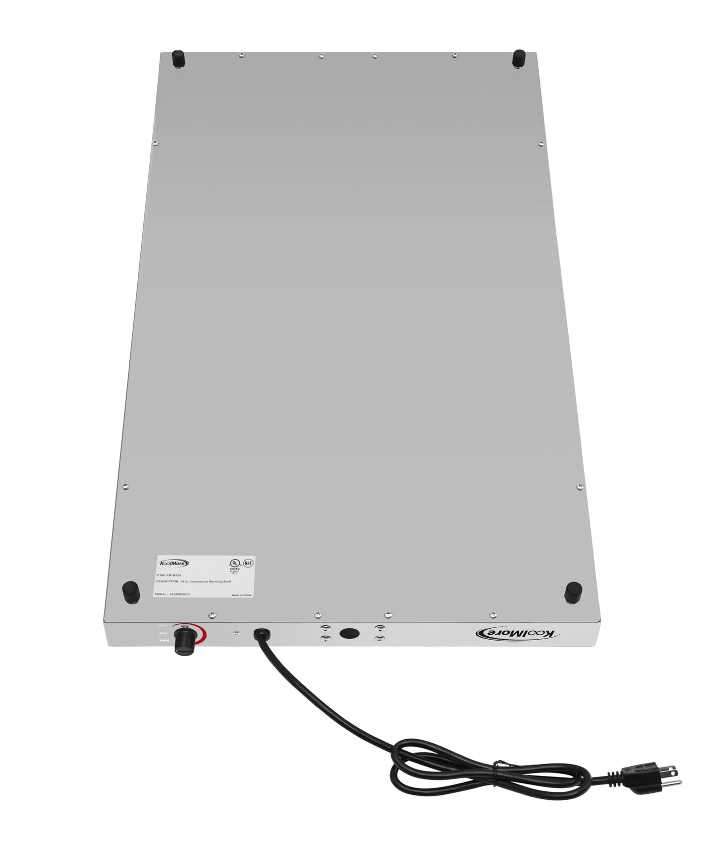 KoolMore 36 in. Commercial Warming Shelf in Stainless-Steel with UL and NSF Certification (KM-WS36)