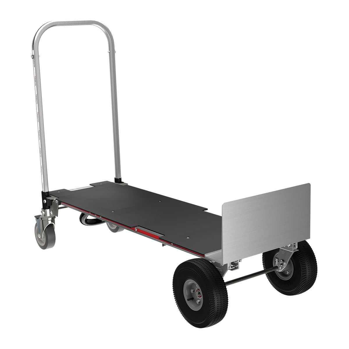 Magline XLSP Gemini XL Convertible Hand Truck, Pneumatic Wheels, 500 lbs Load Capacity, 62-3/4" Height, 57-1/4" Length x 22-3/4" Width