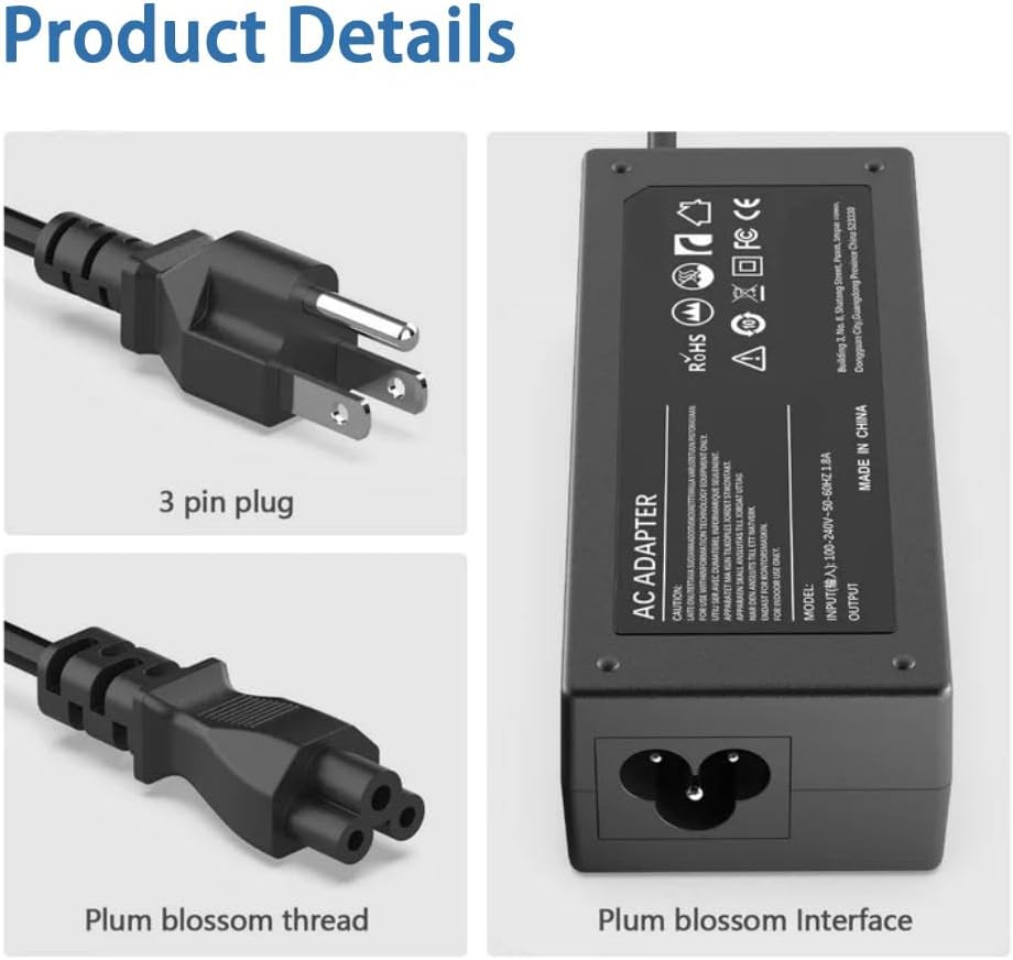 Xzrucst SDE-120N 4 4 AC/DC Adapter for Samsung Channel DVR Security Video Recorder Power Supply Cord Cable Charger