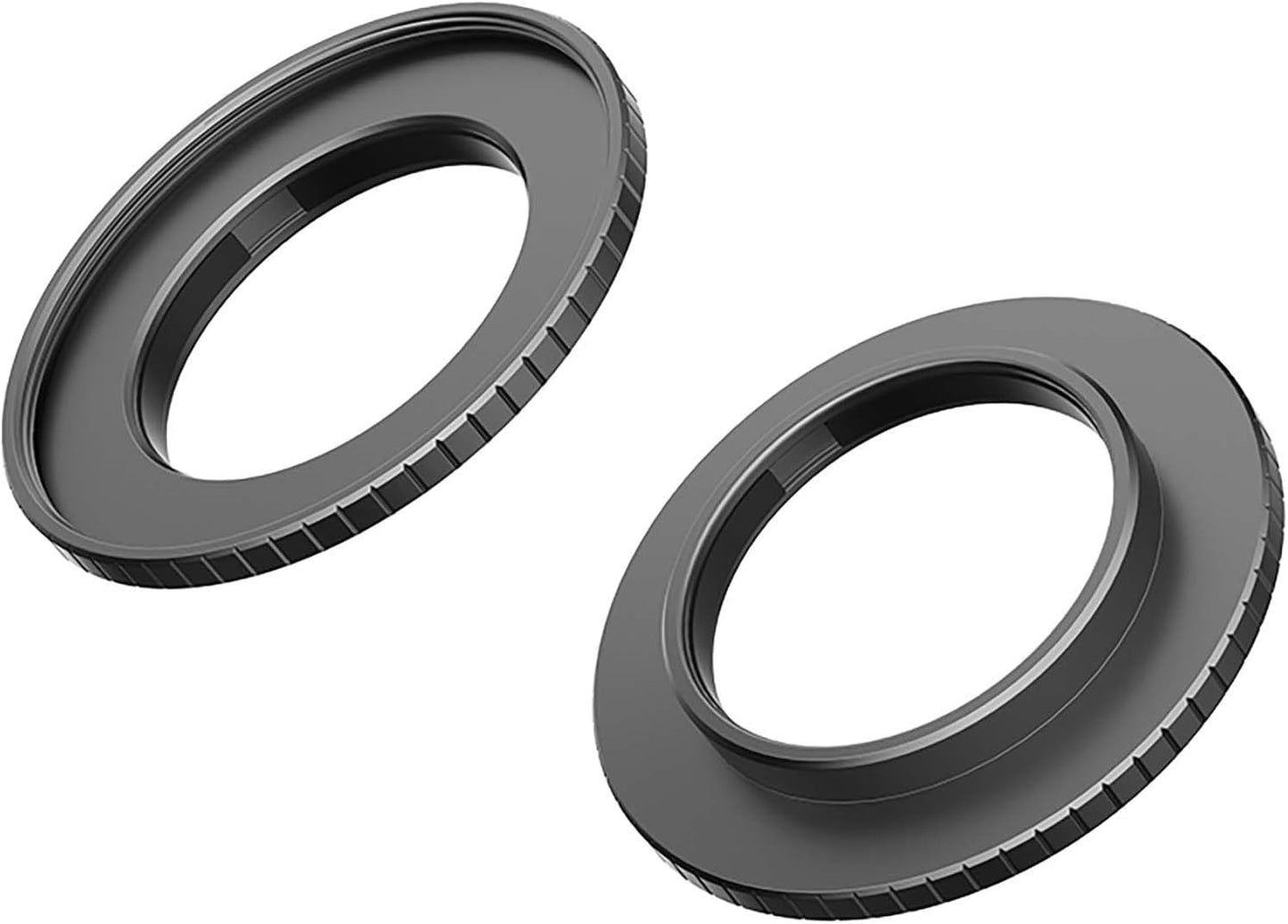Generic 49mm 4 Lens Filter Adapter Ring for DJI Action Camera, Snap-On Filter Mount Adapter Compatible with ND/CPL/UV