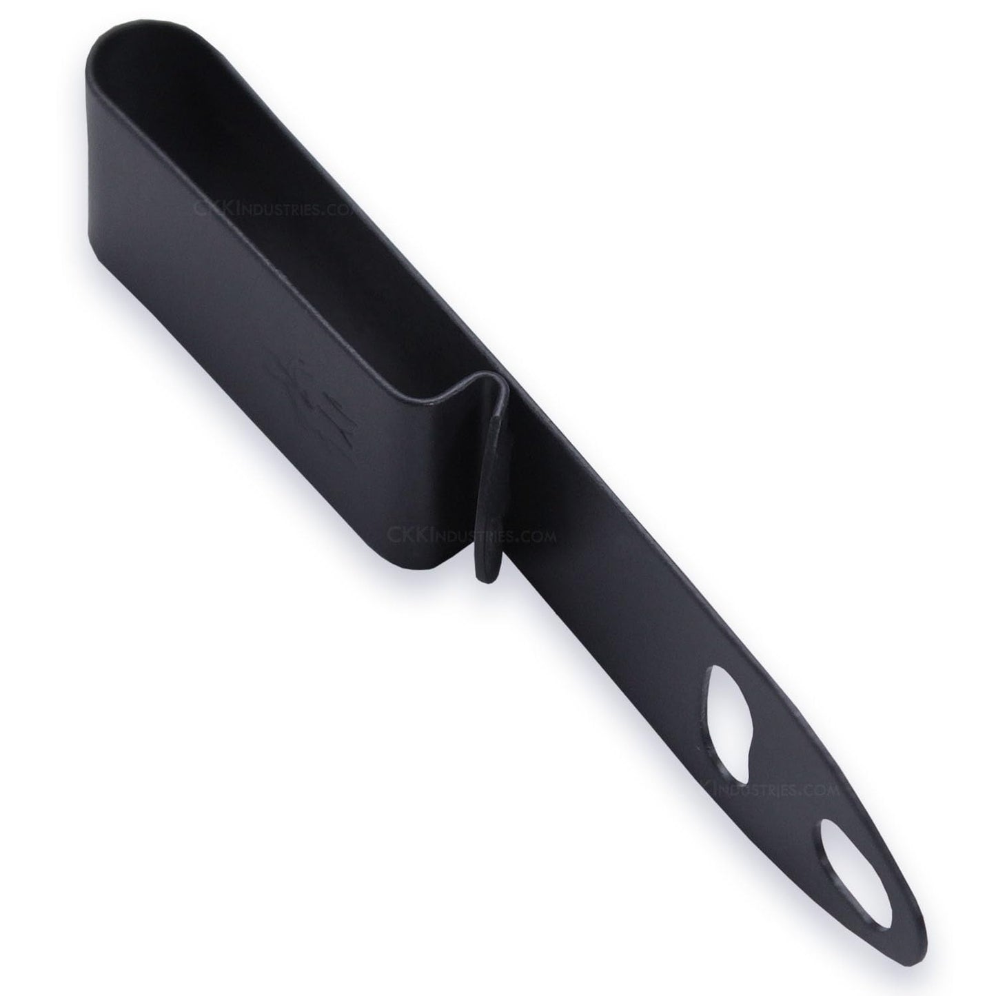 DCC 1 Series Metal Belt Clip - (SHS Model) - (Fits Up to 1.50 Inch Belts) - (Gray) - USA Made - Spring Steel Clip with Cant Adjustable Slots - Corrosion Resistant Finish - Secure IWB Carry