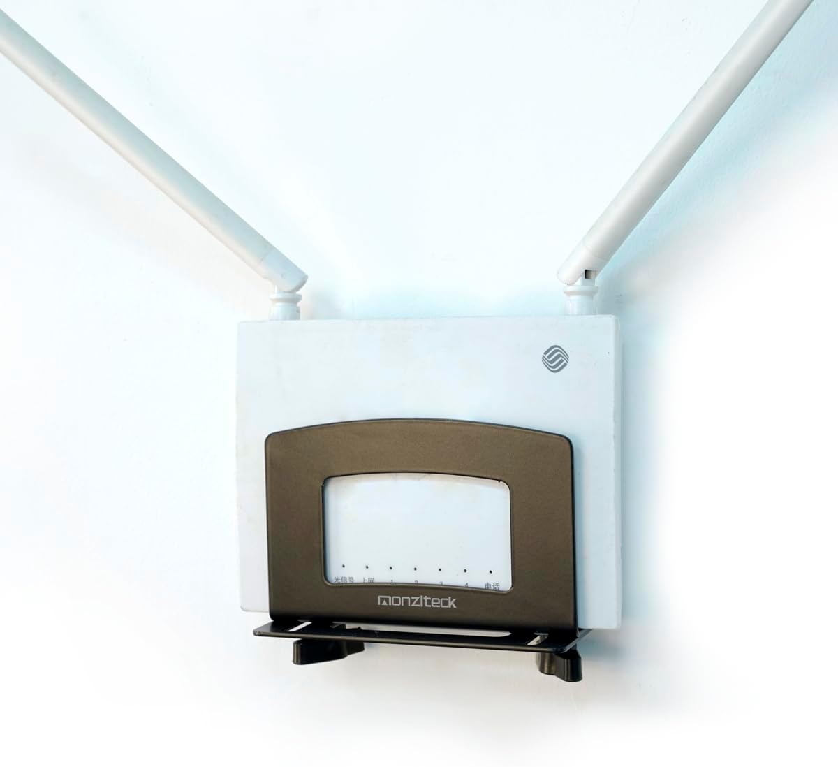 Monzlteck Adjustable Small Device Wall Mount Or VESA Mount Behind the Monitor |Design for Streaming Media Player