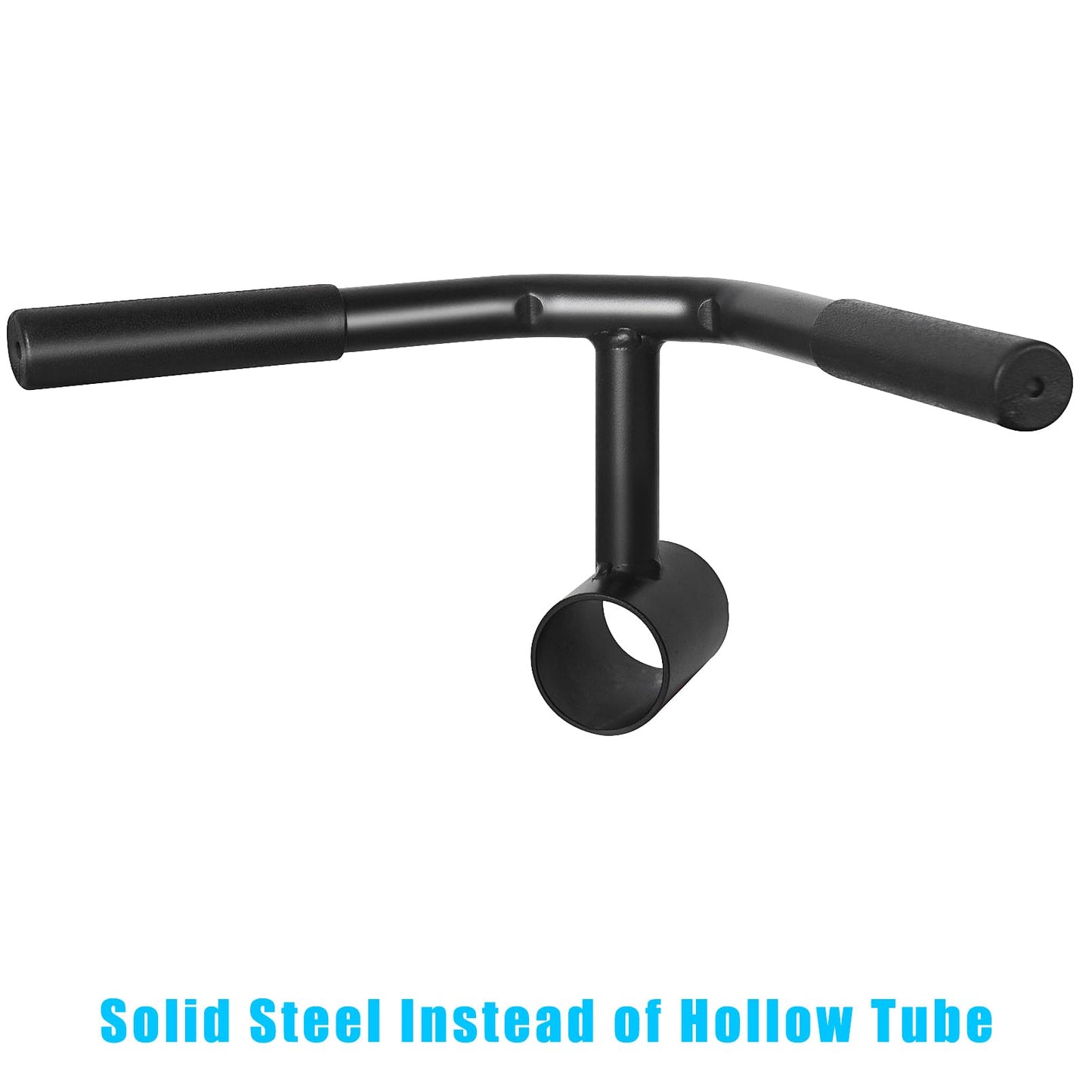 Luwint Solid T Bar Attachment for Landmine Row, Home Gym Workout Equipment Handle for 2'' Olympic Barbell